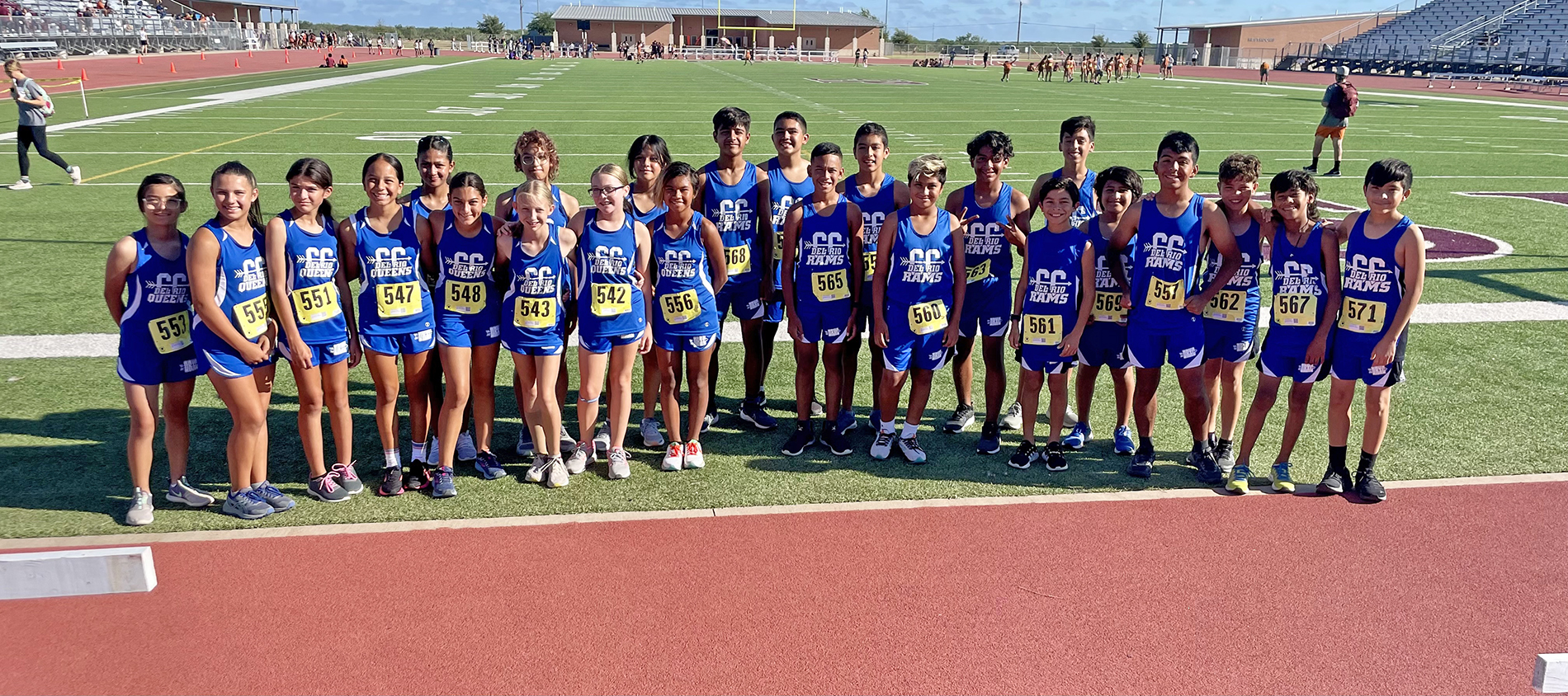 SPORTS Del Rio Middle School cross country sweeps team awards at Eagle Pass 830Times