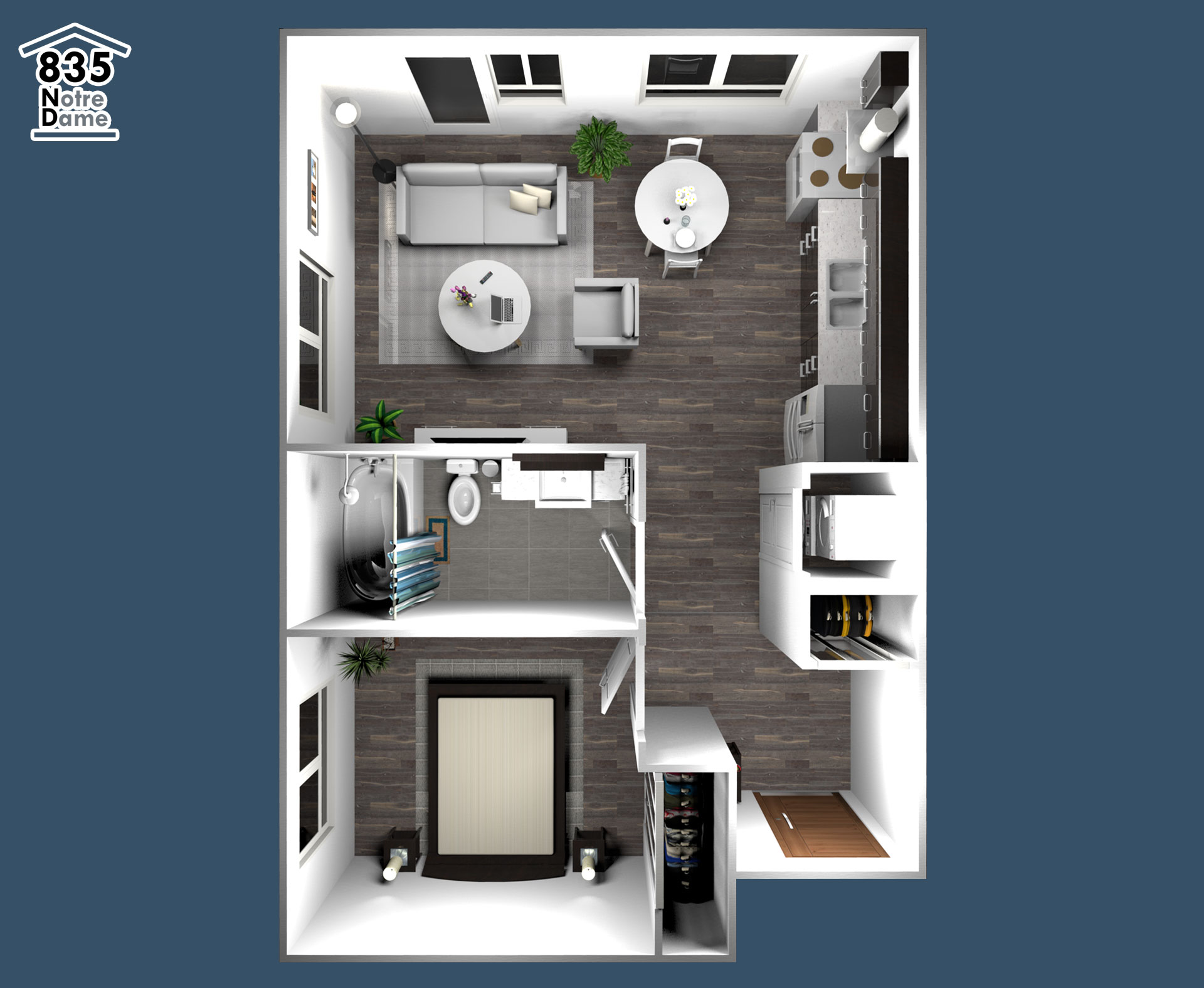 835 Notre Dame Notre Dame Apartments