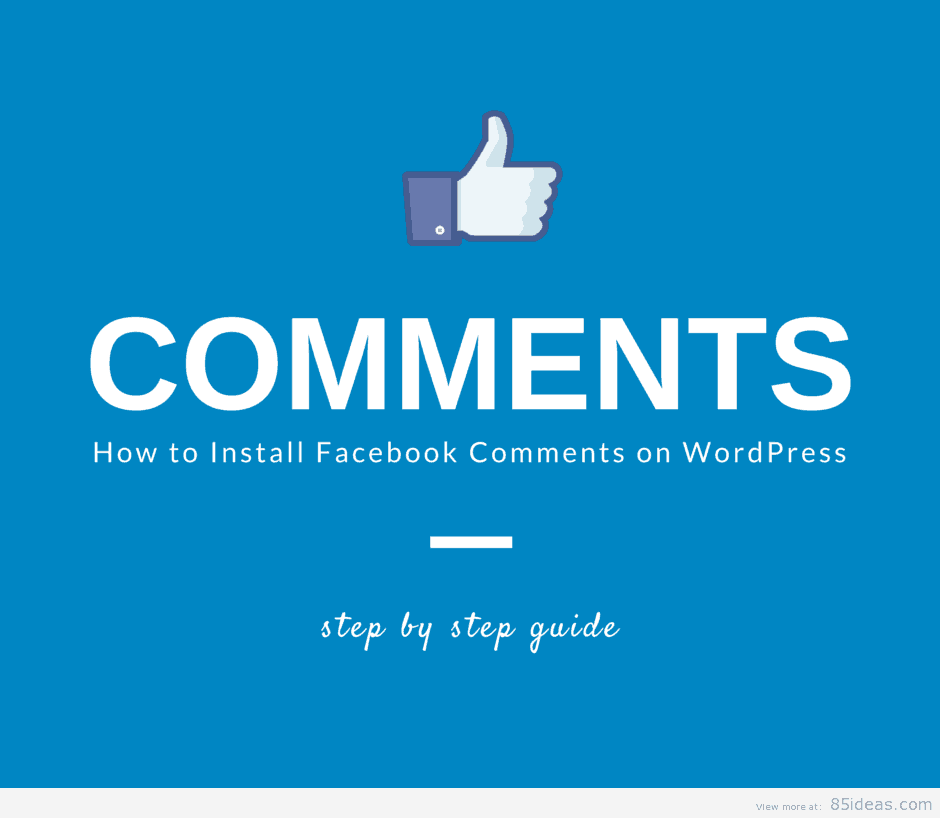 How to Install Facebook Comments on WordPress