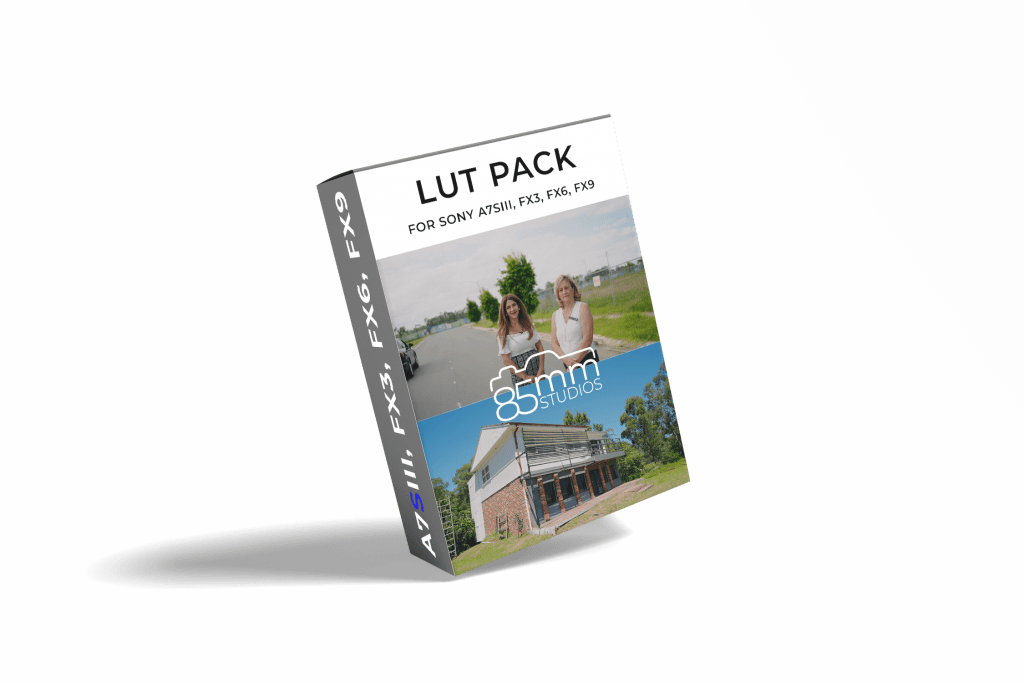 Real Estate LUT Sony A7SIII, FX3, FX6, FX9 85mm Studios