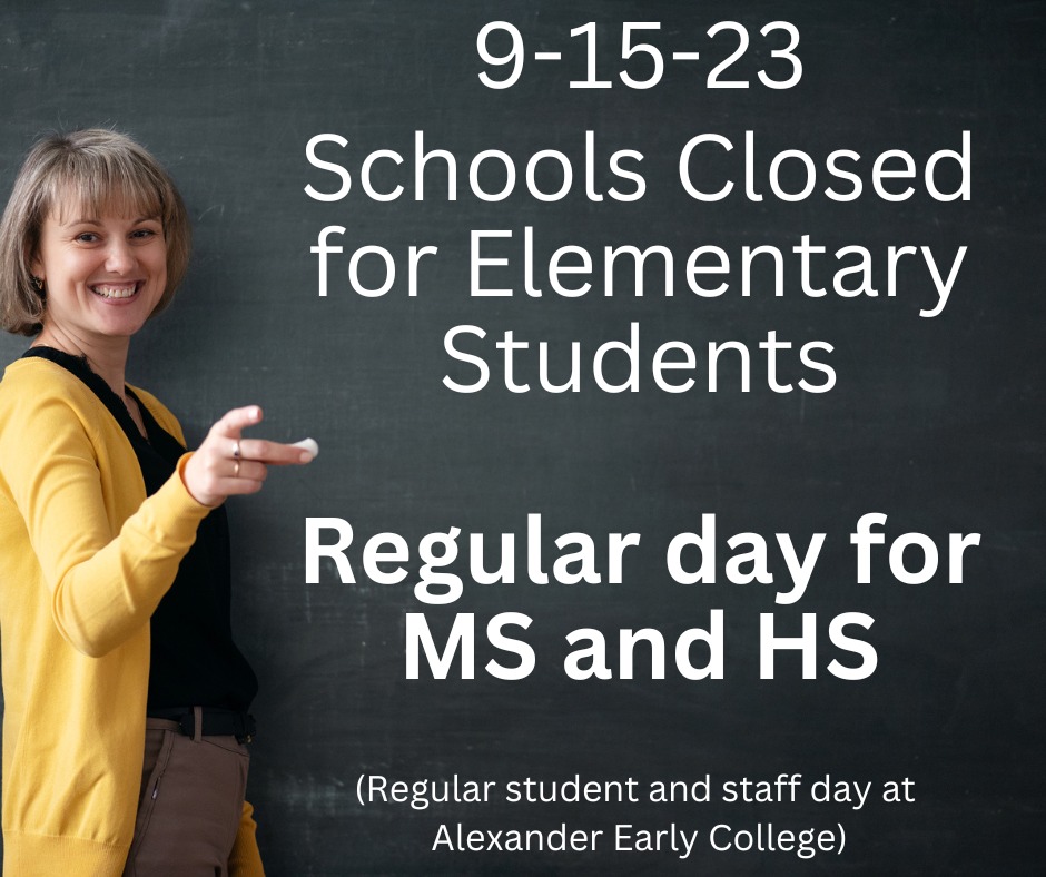 No Classes Today For Alexander County Elementary Students. Middle