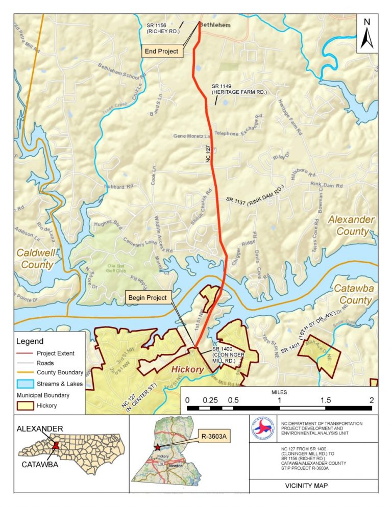 Highway 127 Widening Project In Alexander County Is Back On The Agenda