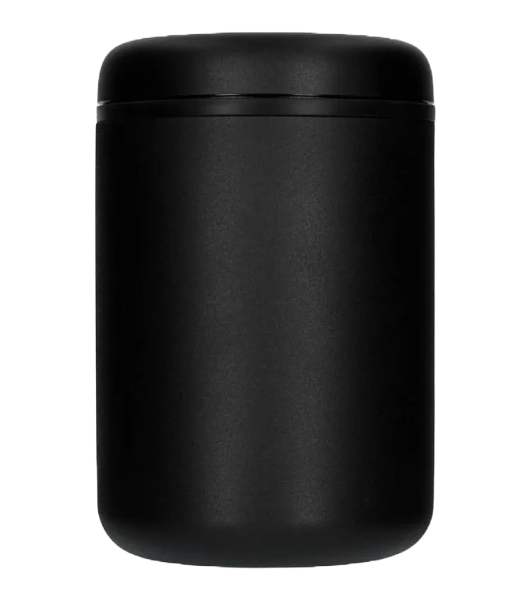 Fellow Atmos Vacuum Canister 1.2l Matte Black Steel 88 Graines