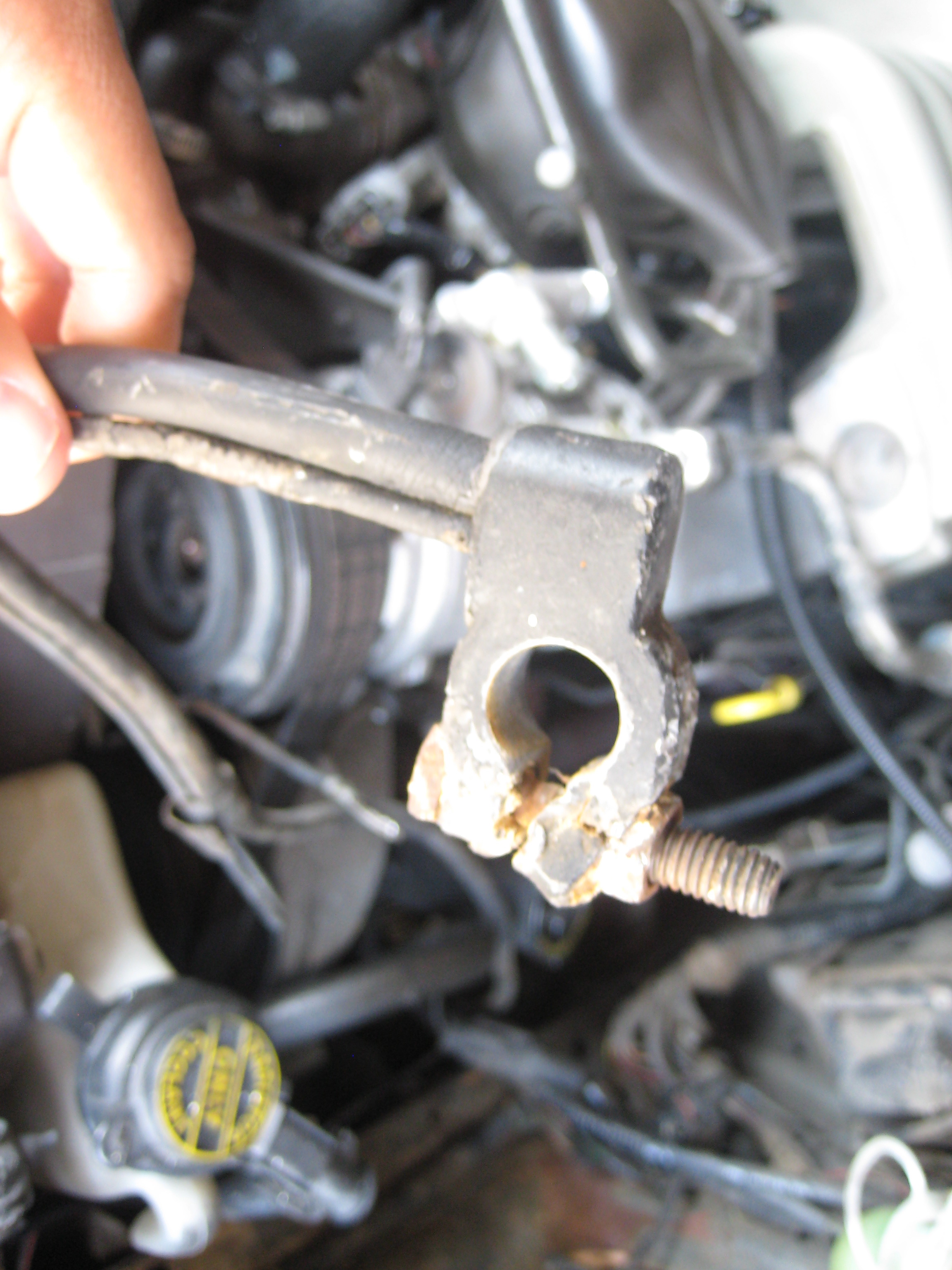 Replaced positive and negative battery cables 1989 Mustang GT SOCAL