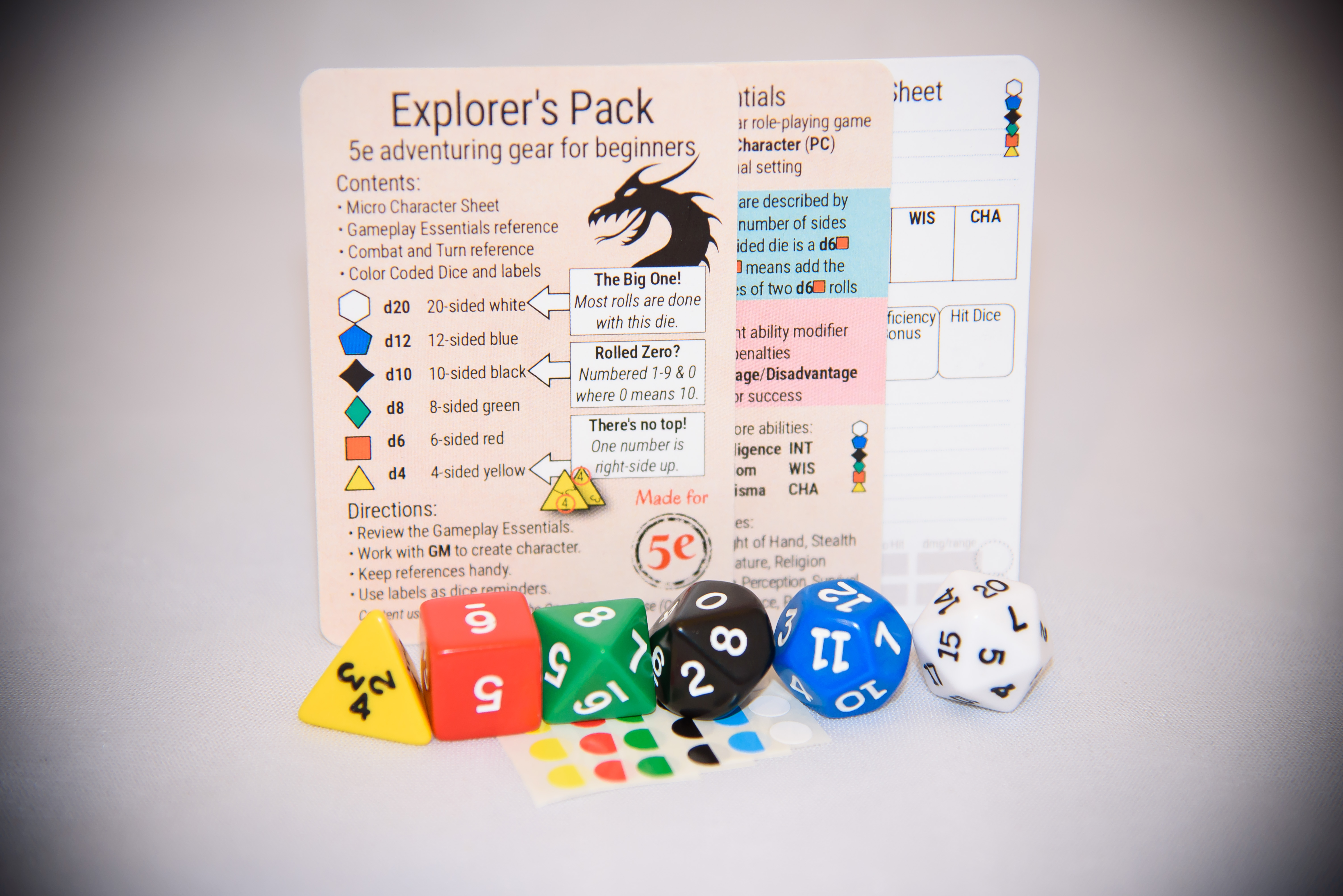 feedback on my 5e dice and cards for beginners r/DnD