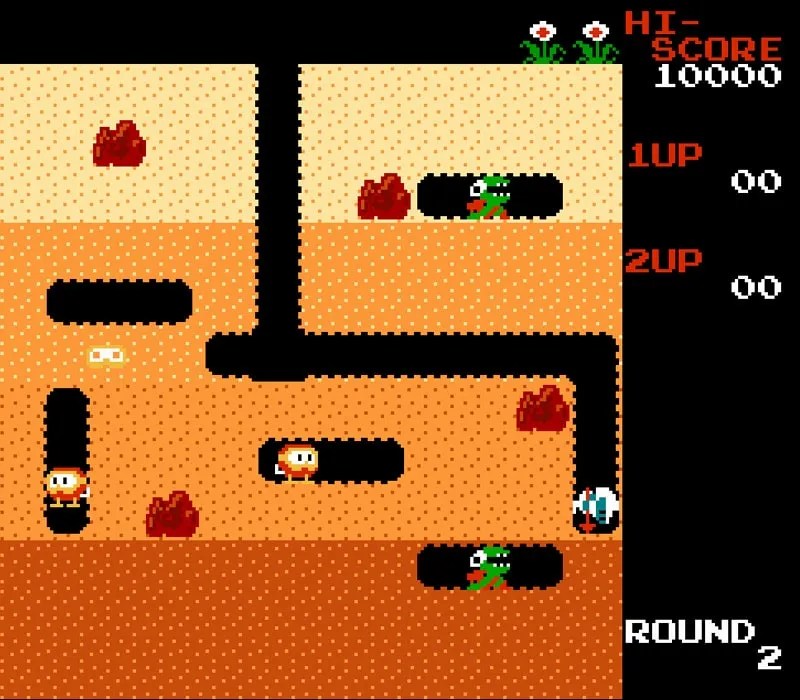 Dig Dug game play online or download