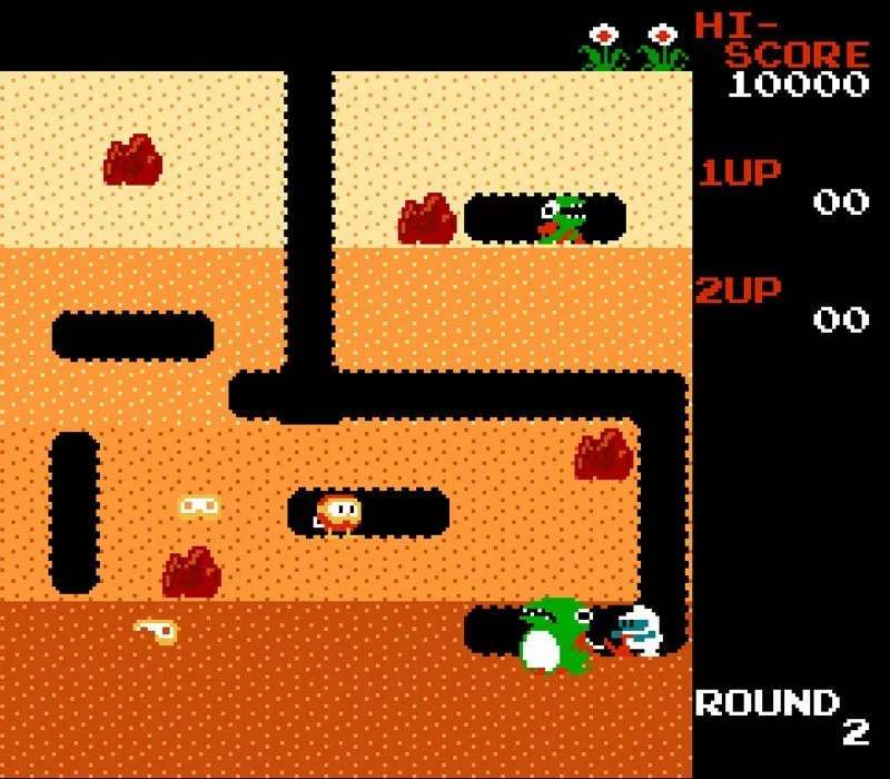 Dig Dug game play online or download