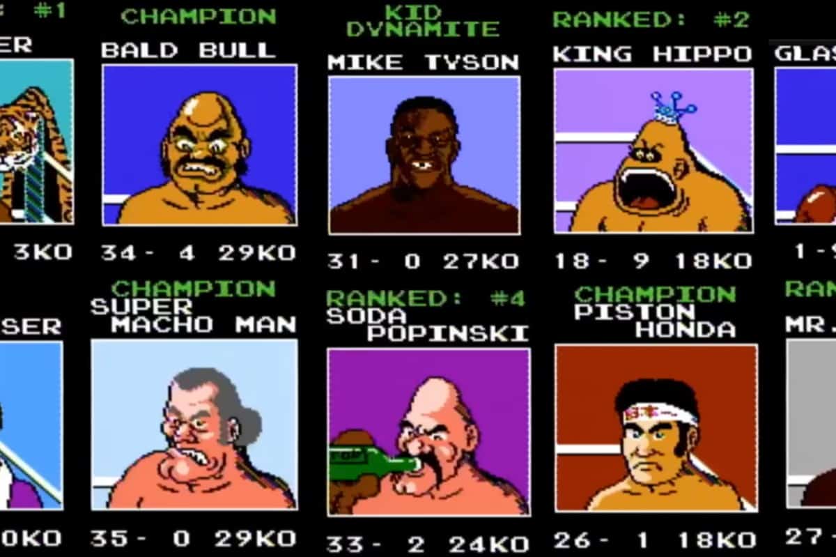 Mike Tyson Punch Out Characters By Name