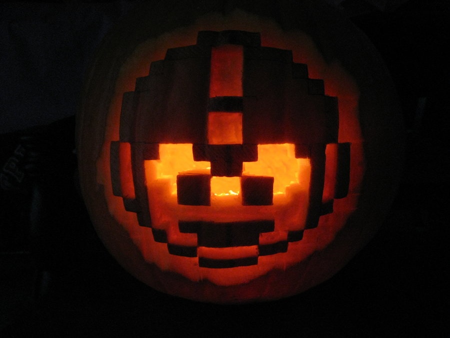8Bit Pumpkin Carvings 8Bitters