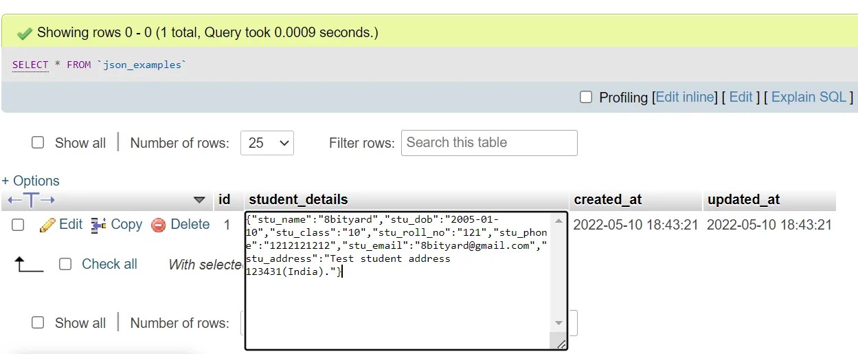 JSON Encode and Decode in Laravel 8bityard