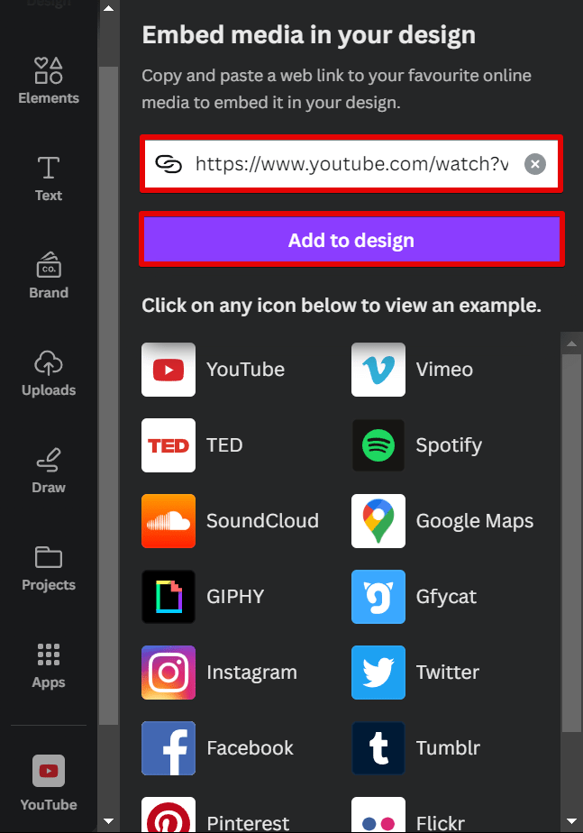 How Do I Embed a YouTube Video in Canva Presentation?  Design