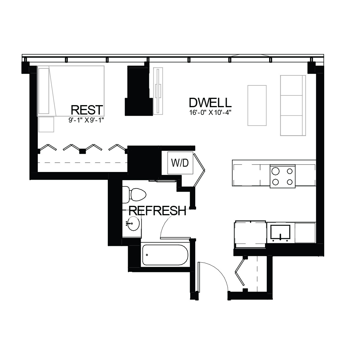 8 East Huron Chicago River North Apartments