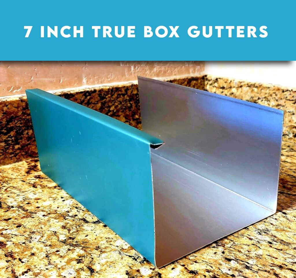 New Aluminum Box Gutter