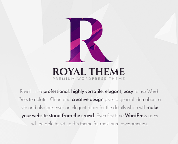 Royal MultiPurpose WordPress Theme by 8theme ThemeForest