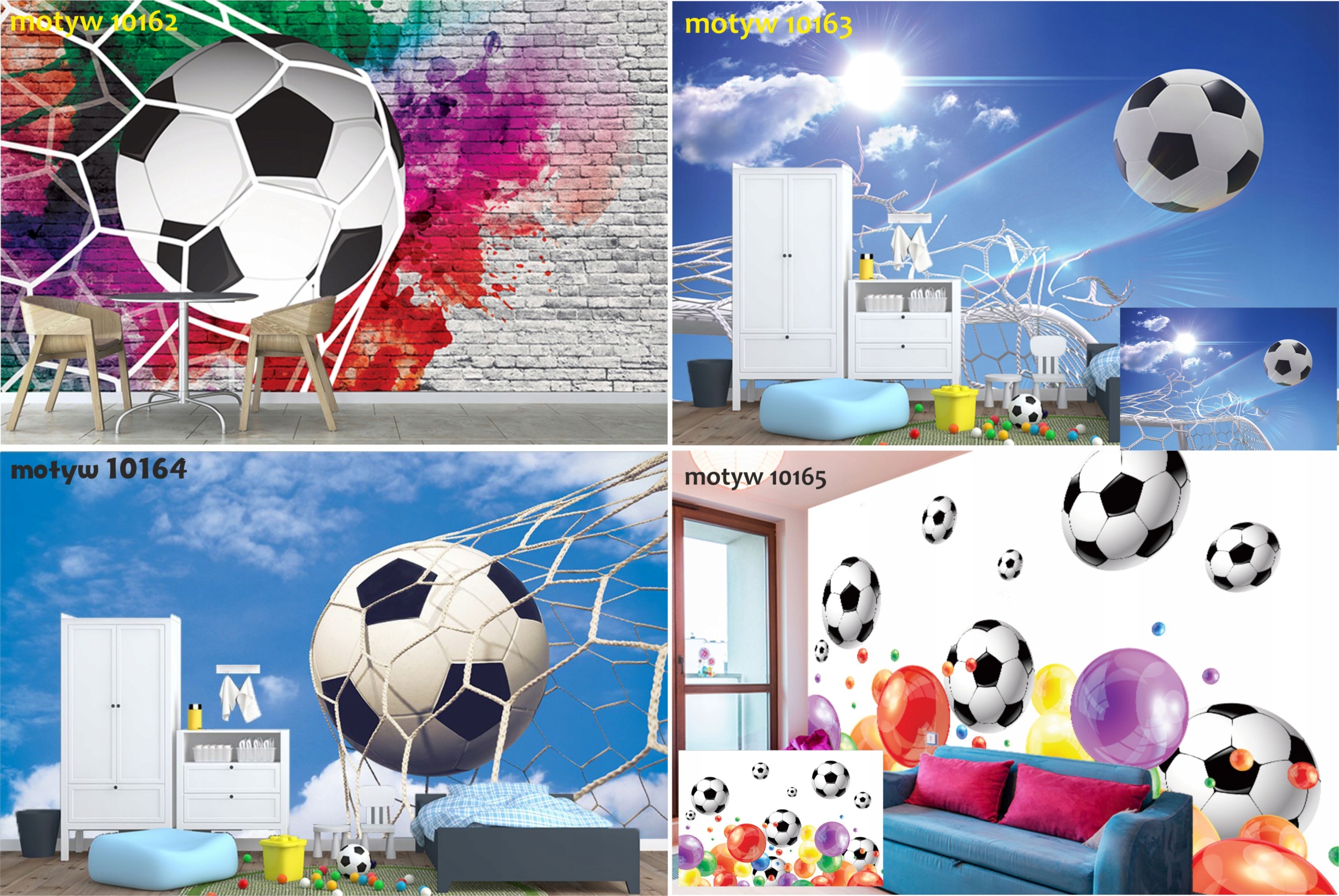 Fototapety fototapeta piłka nożna 3d dla dzieci 7455279821