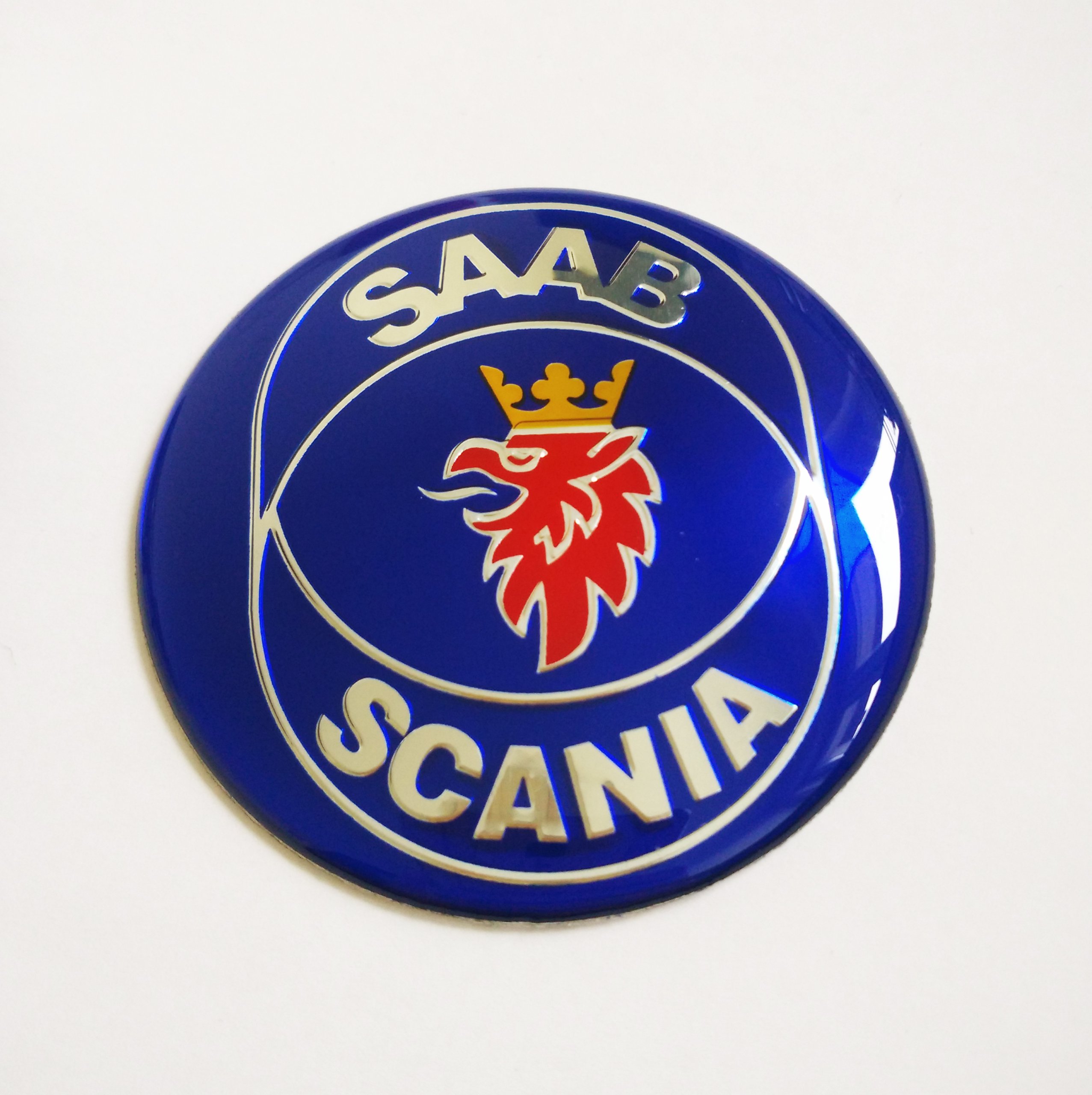 SAAB SCANIA 9-3 9-5 Emblemat Logo Znaczek TYŁ 68 ...