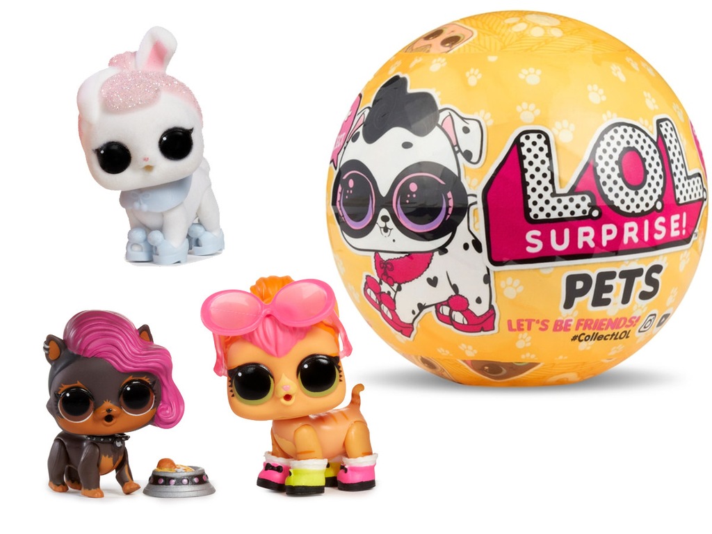 LOL PETS zwierzątko KULA ORYGINALNA MGA 3 SERIA 7148801903