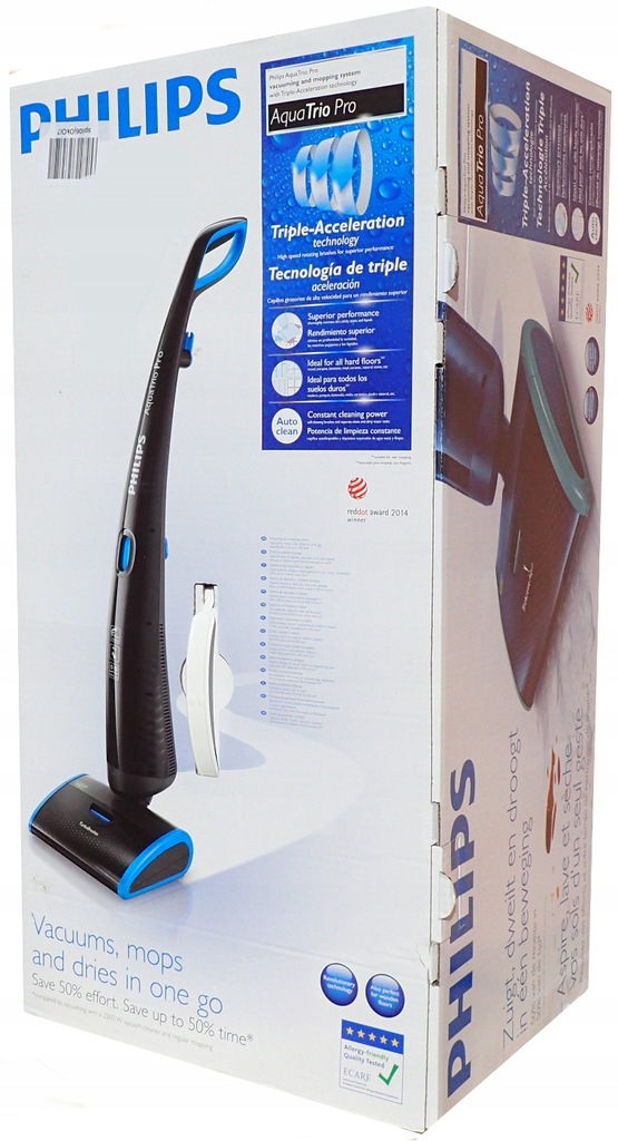 Philips AquaTrio Pro FC7080/01 Odkurzacz myjący 7708452952