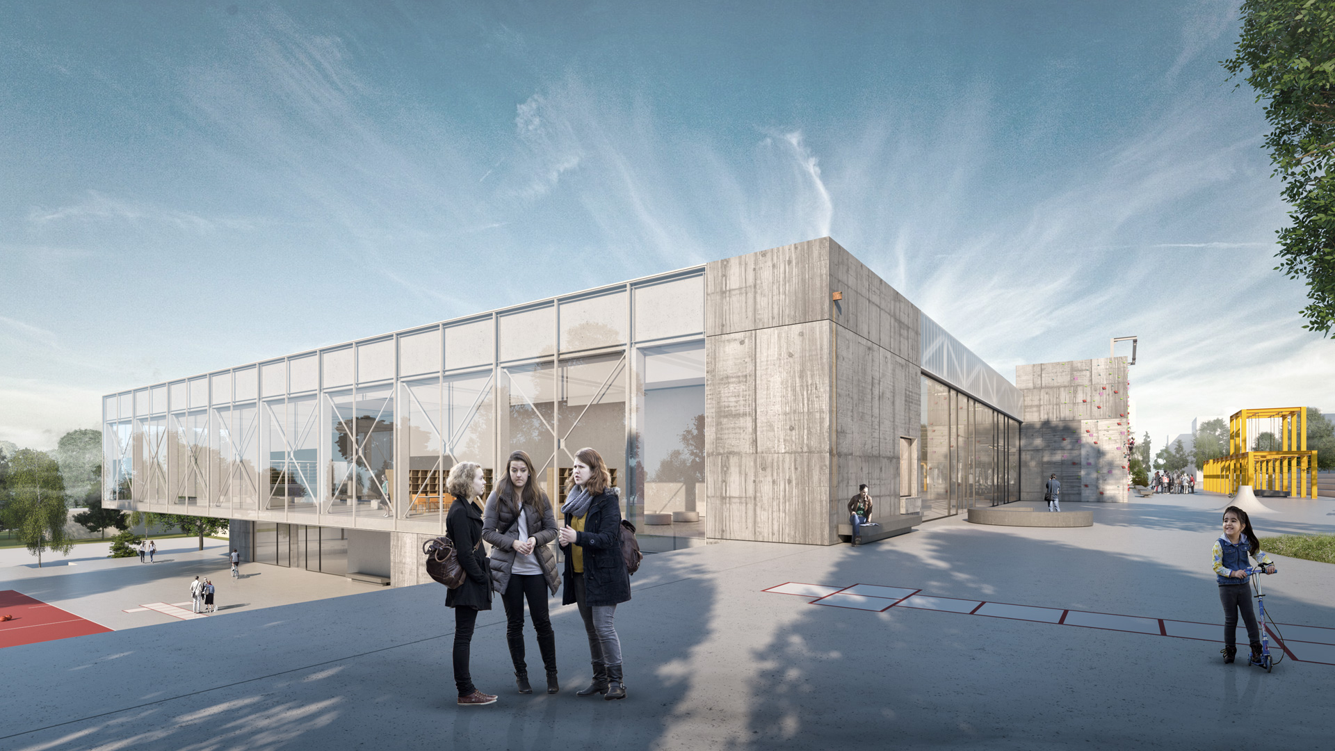 Atatürk Gymnasium 9016 Architecture