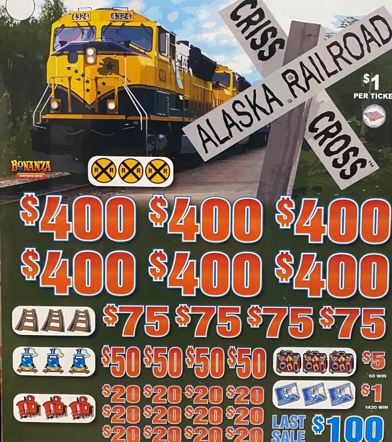 Alaska Railroad Criss CrossBP31412 Alaska Wholesale Distributors