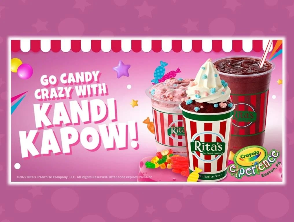 Win a Rita's gift card & Crayola Experience tickets