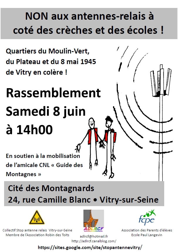 Deux quartiers de Vitry manifestent ensemble contre les