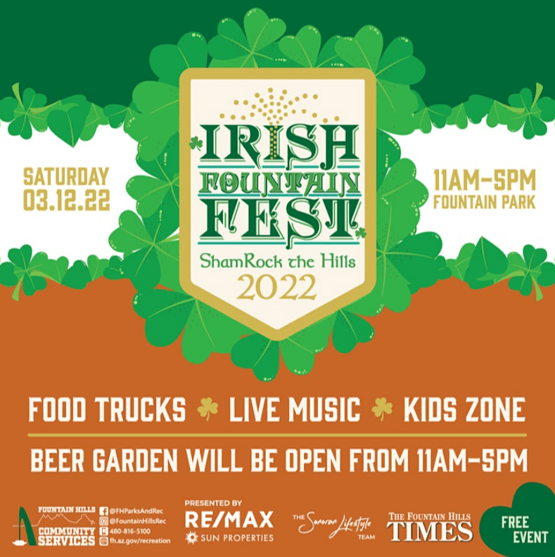 Irish Fountain Fest 95.1 the 94.9 Wow Factor