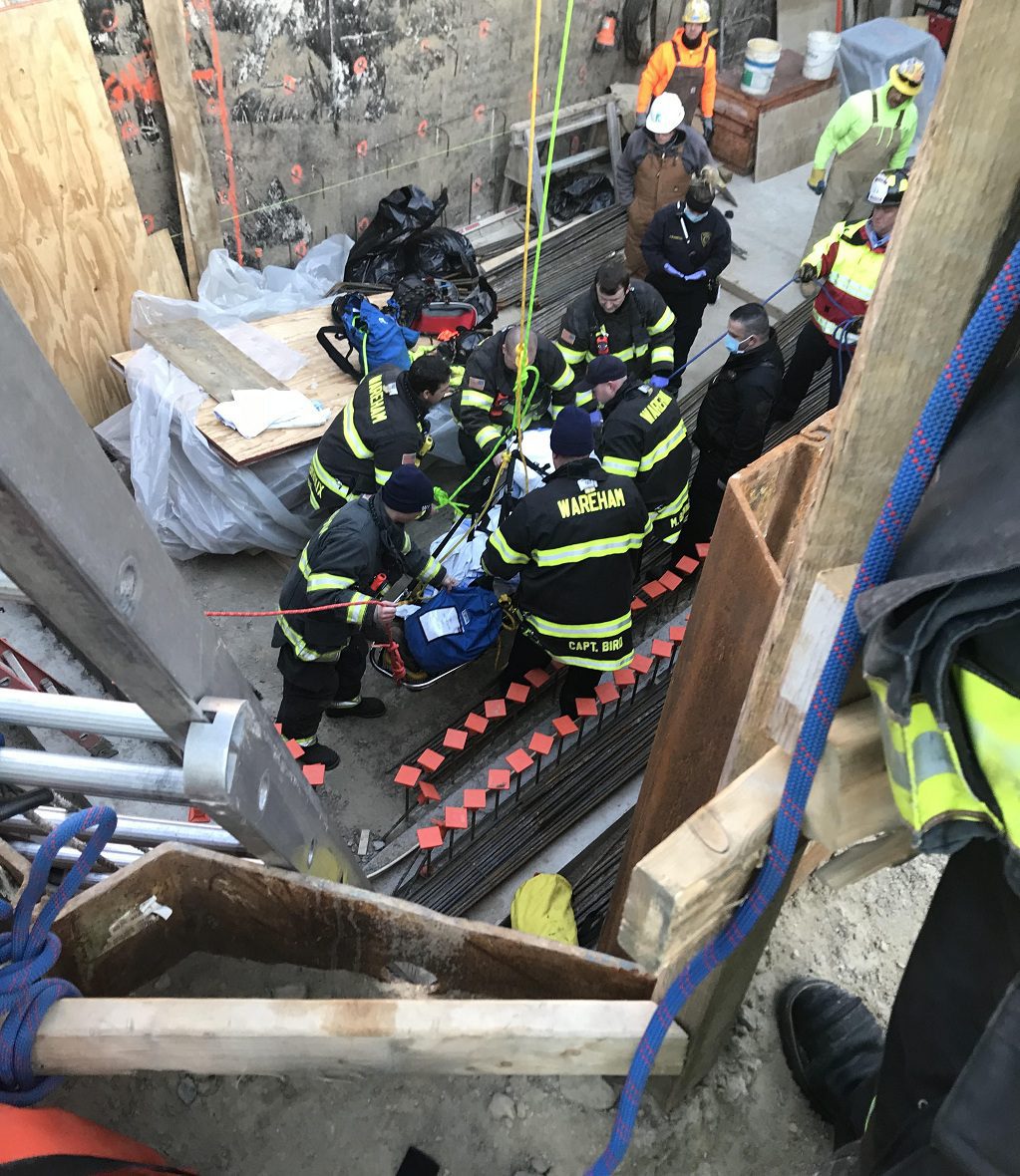 Construction Worker Injured At Wareham Water Facility WATD 95.9 FM