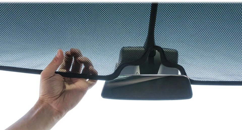 Tesla Offers Model X Owners a Free Sunshade 95 Octane