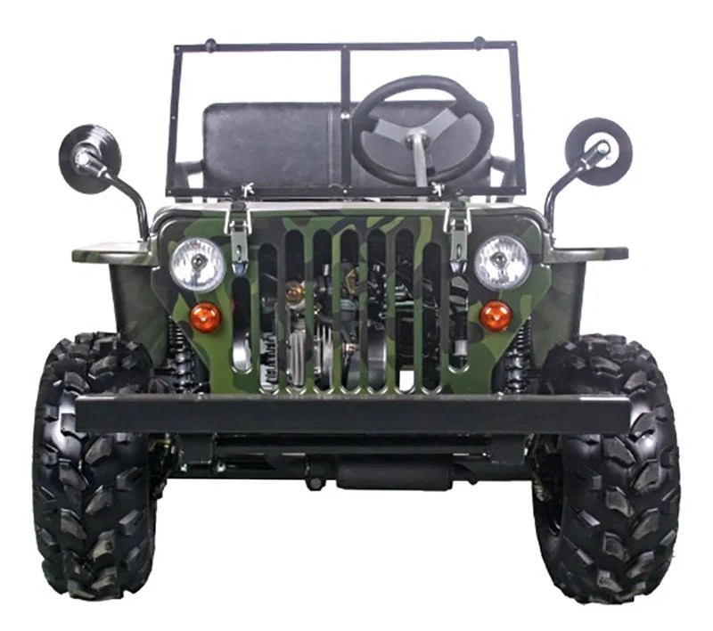 Mini Jeep Ready for Off-Road Antics