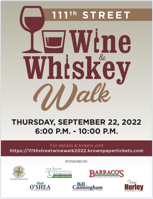 Wine & Whiskey Walk 95th St Business Association