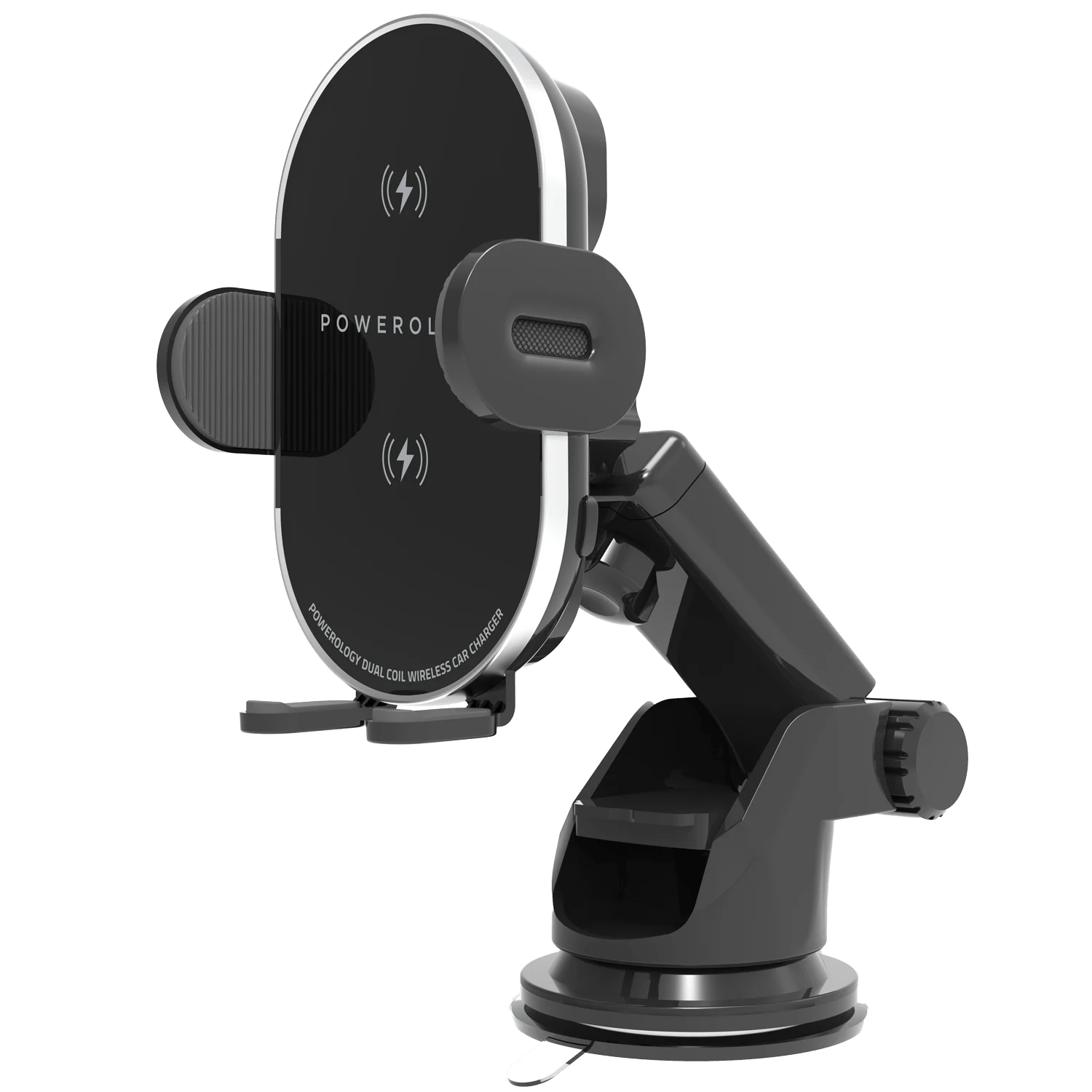 Powerology 15W Fast Wireless Car Charger Mount 3 In 1 971nerds Store