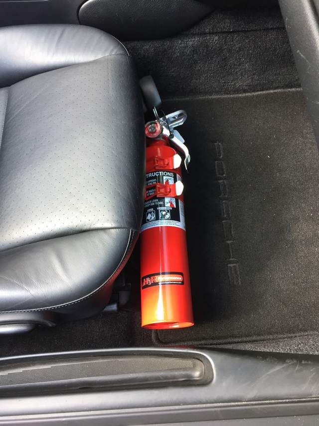 Fire Extinguisher Mounts Looking for Advice 986 Forum The