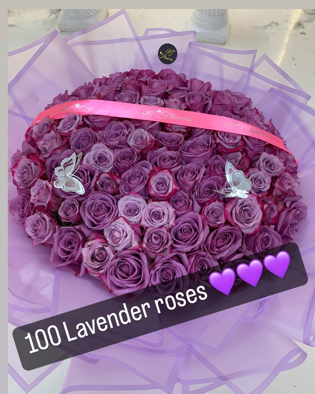 98 Round Shape Same Day Flower Delivery Houston TX, Dallas TX