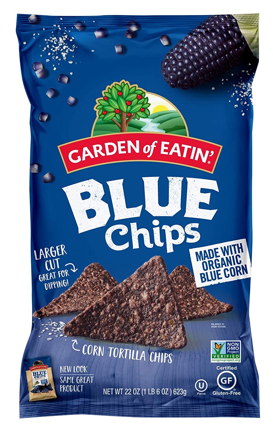 716. Blue Corn Tortilla Chips ZandMe's 999 Good Things
