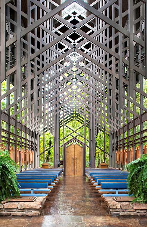583. The Thorncrown Chapel & Eureka Springs, AR ZandMe's 999 Good Things