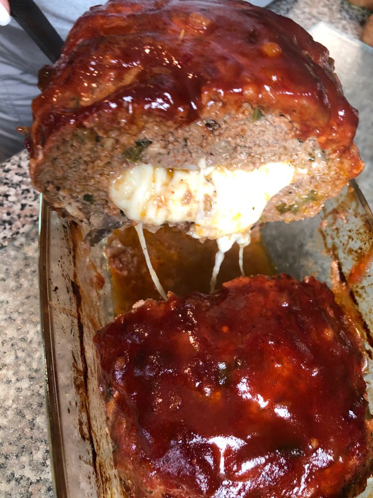 CHEESE STUFFED MEATLOAF 99easyrecipes