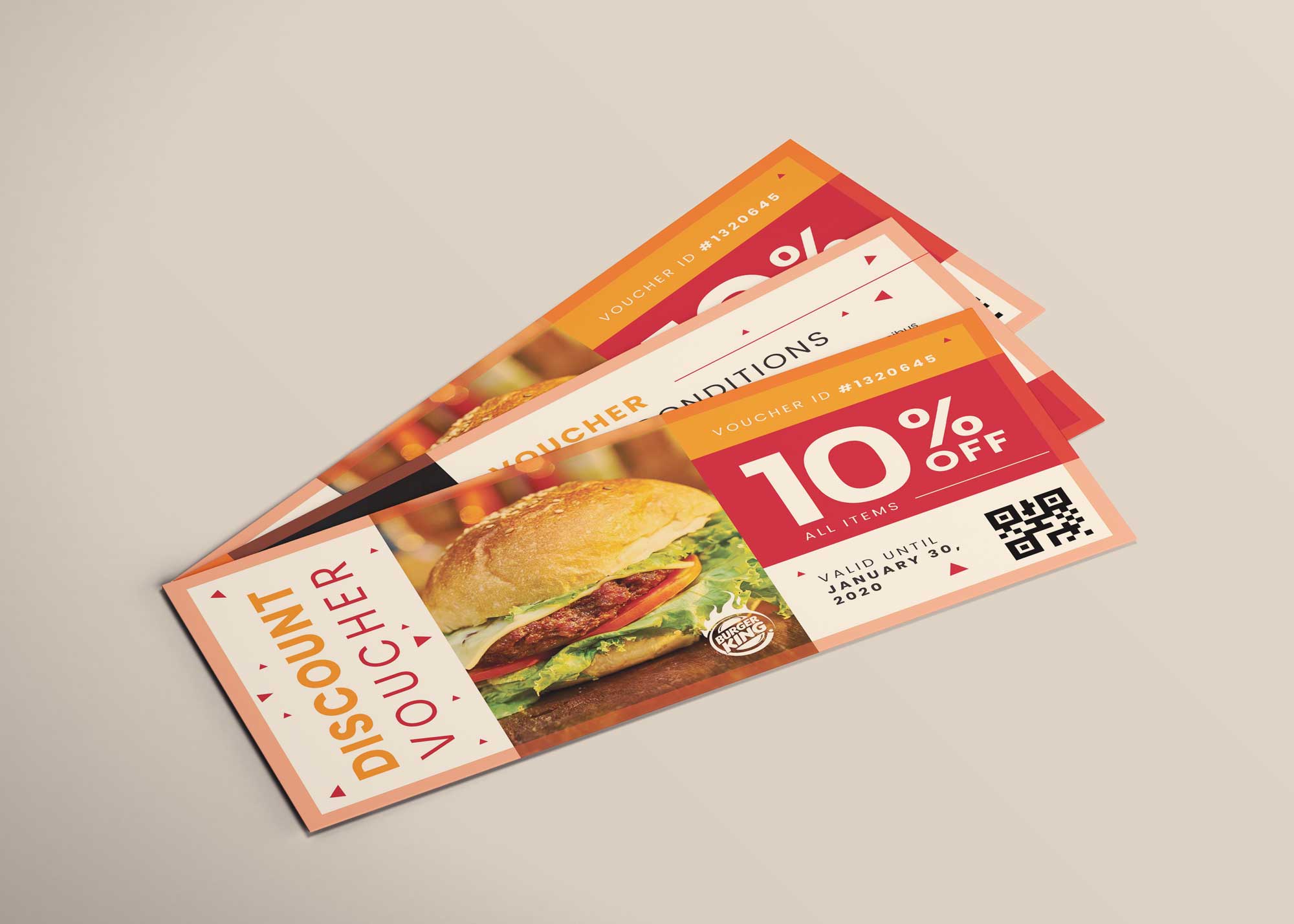 Discount Voucher Design Template 99Effects