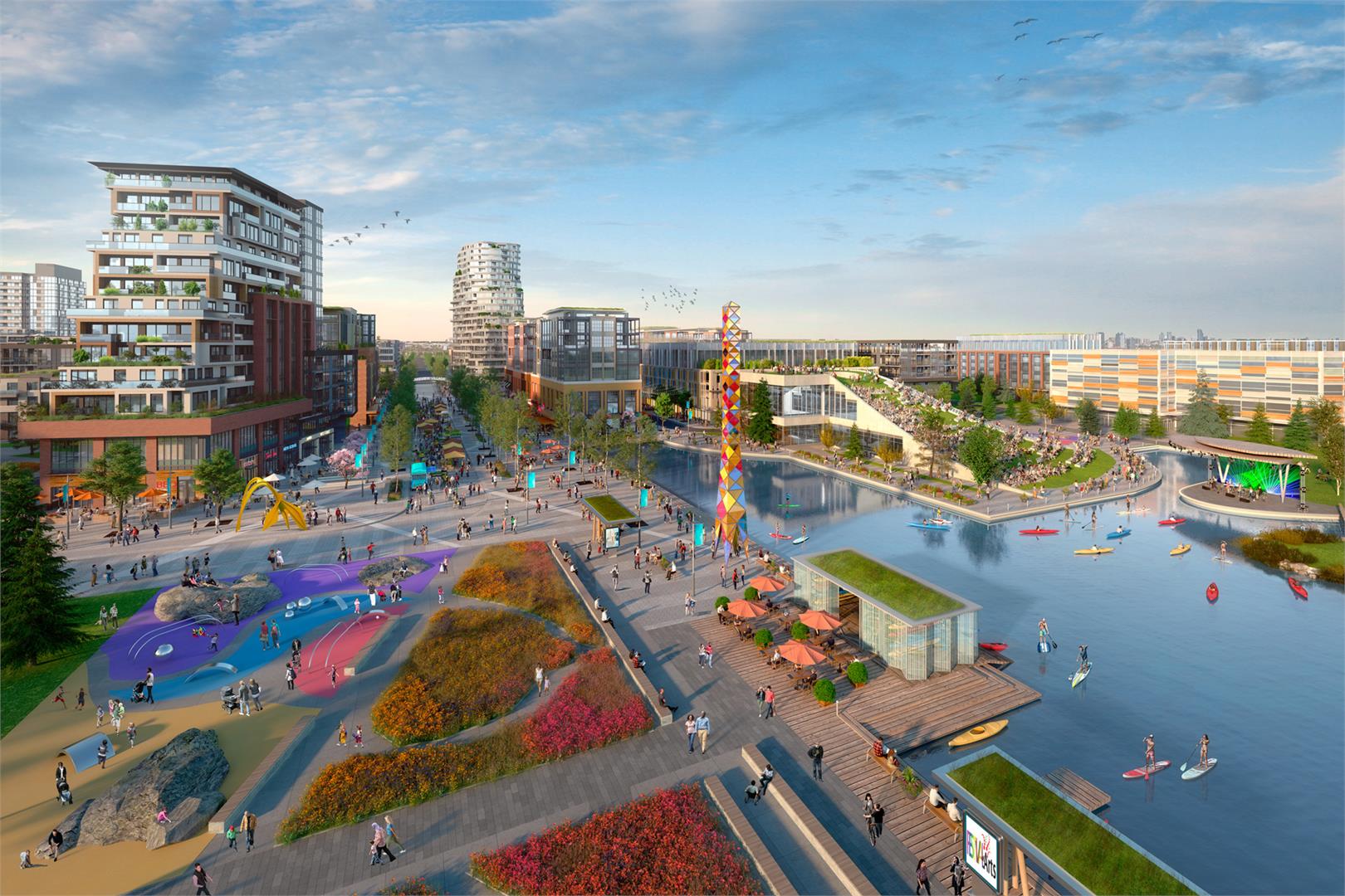 Lakeview Village Condos Greenpark Group, Branthaven Homes Mississauga