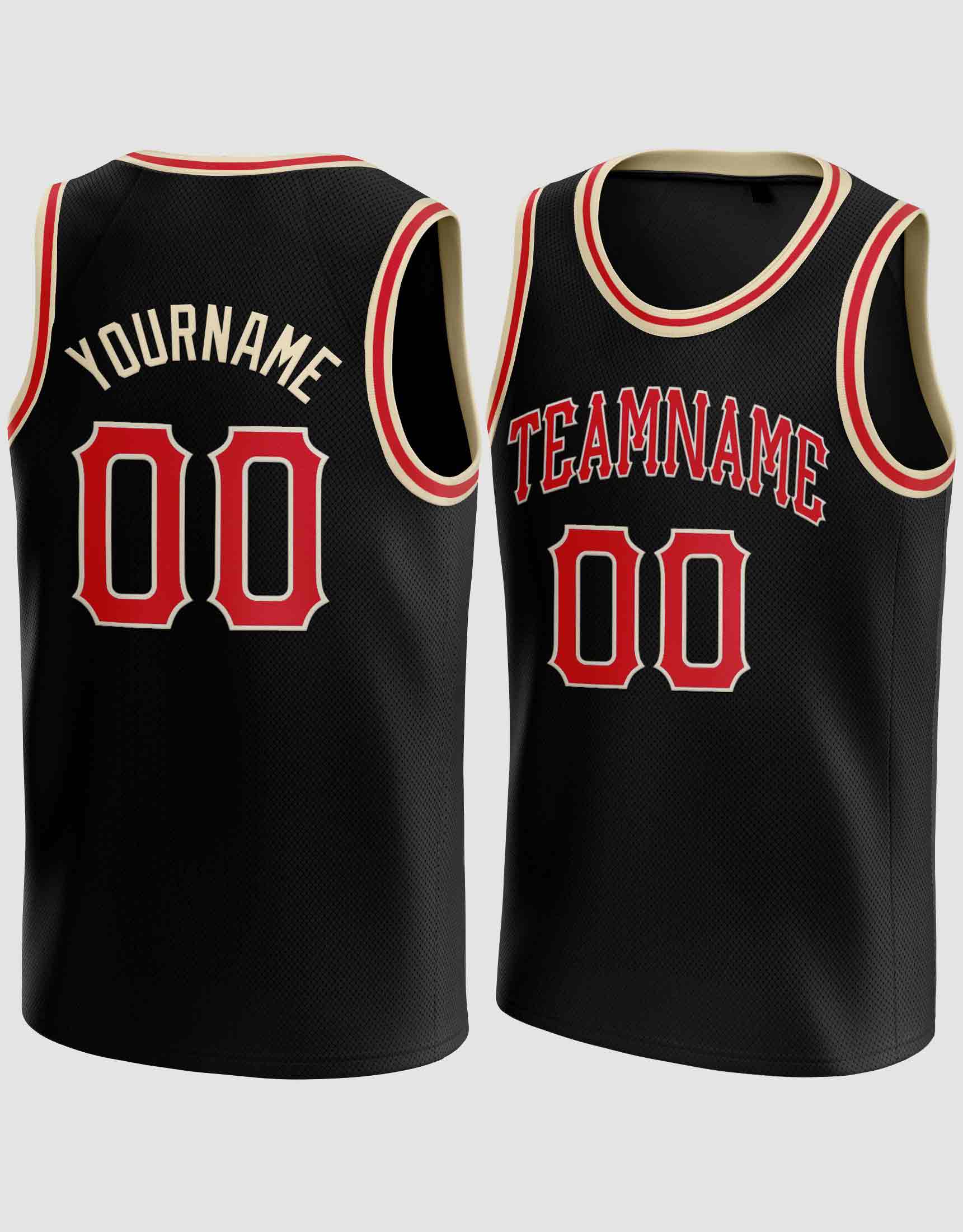 Aquarium über Milliarde basketball jersey design red and white