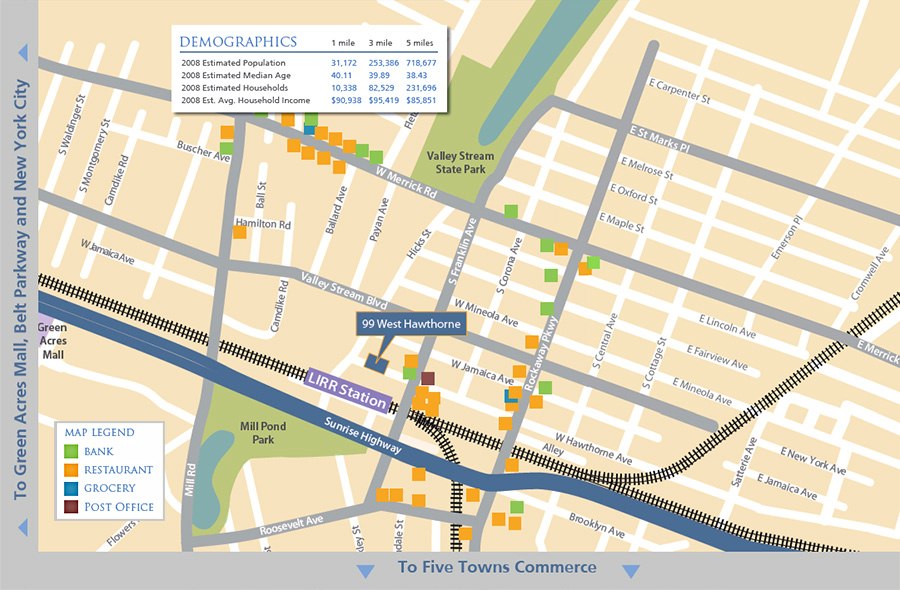 99 Hawthorne Location