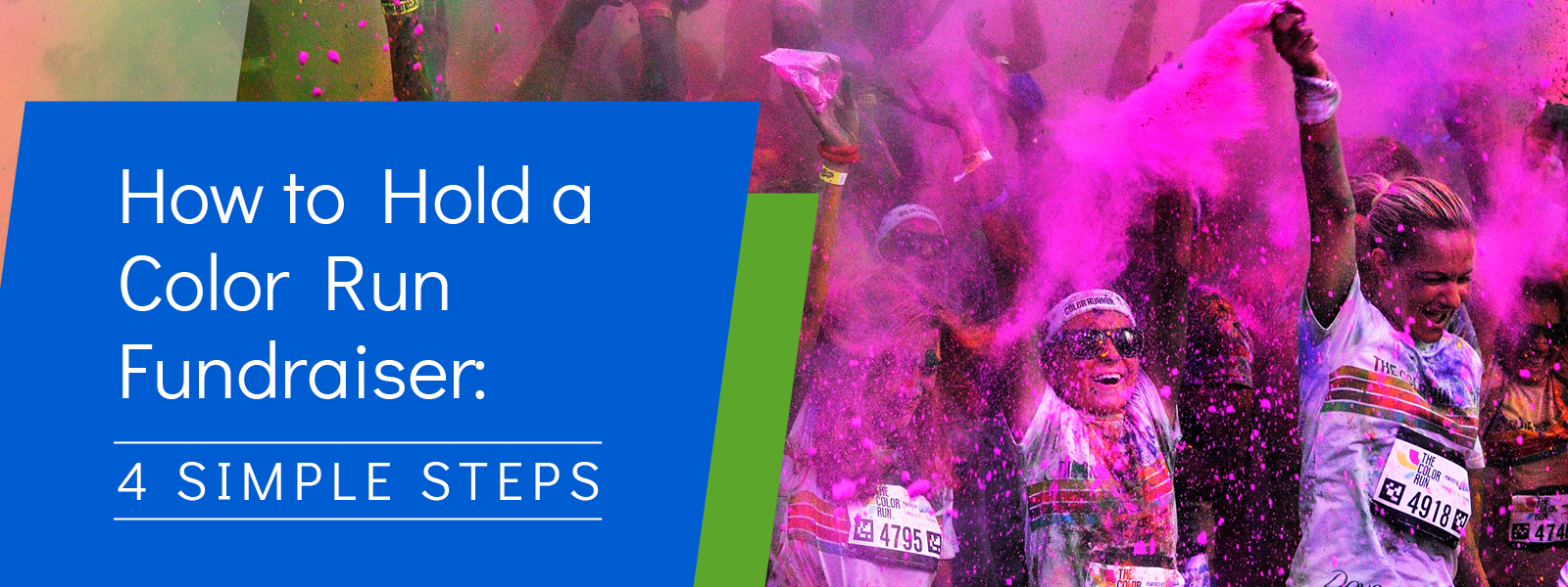 How to Hold a Color Run Fundraiser 4 Simple Steps