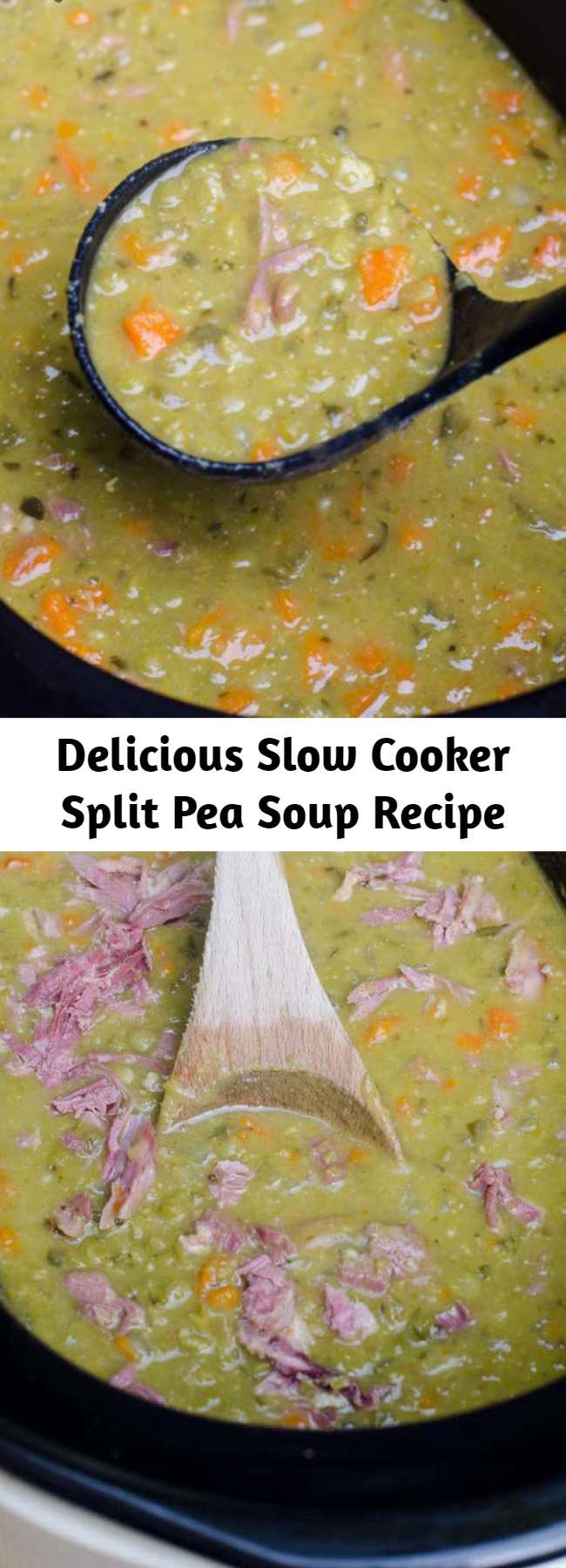 Delicious Slow Cooker Split Pea Soup Recipe Mom Secret Ingrediets