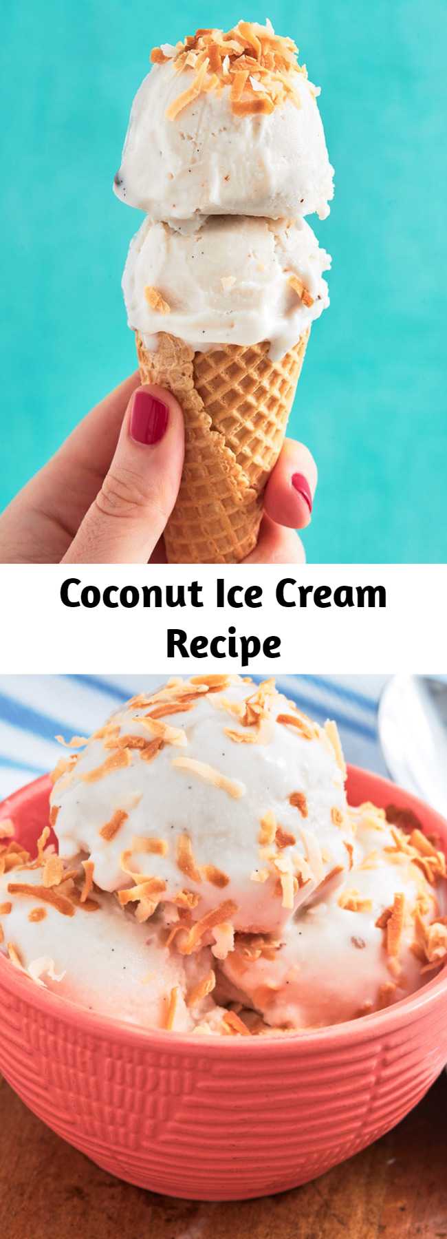 Coconut Ice Cream Recipe Mom Secret Ingrediets