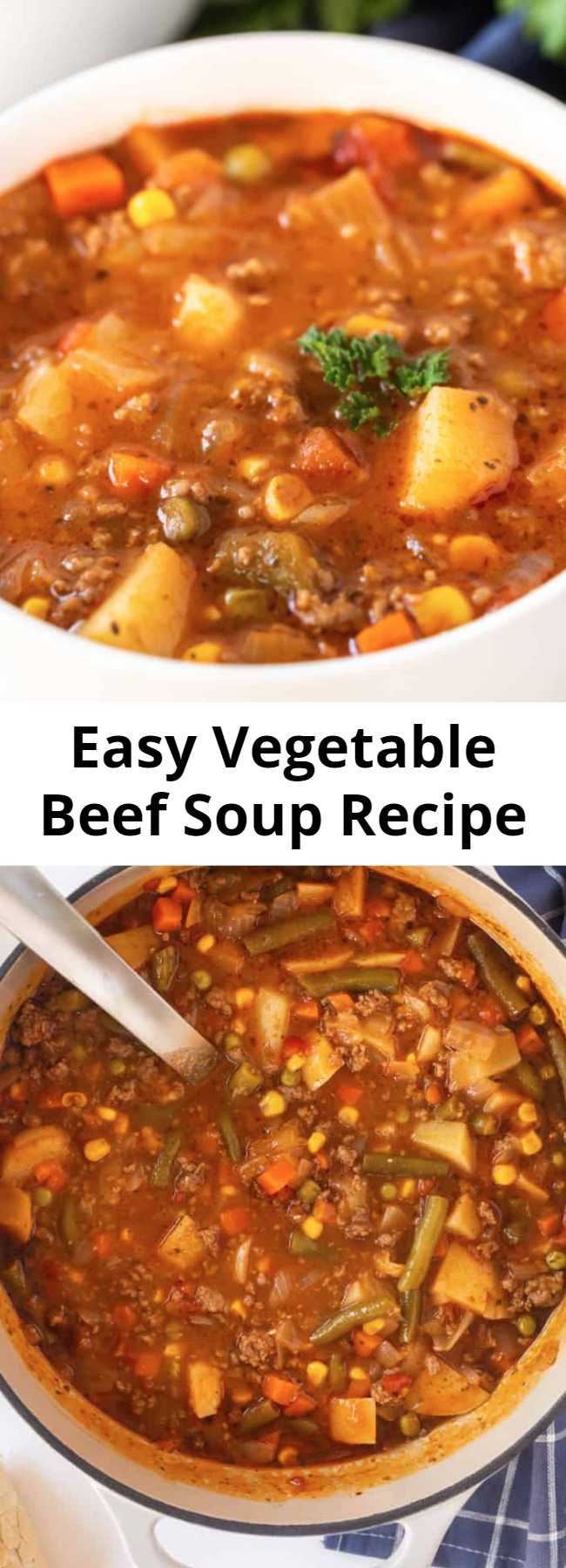 Easy Vegetable Beef Soup Recipe 9am Chef