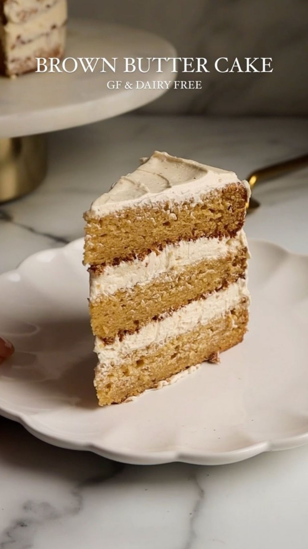 Brown Butter Cake 9am Chef