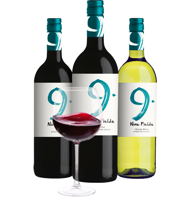 9 Plump Bunches from 9 Prime Vineyards 9 Fields Winery