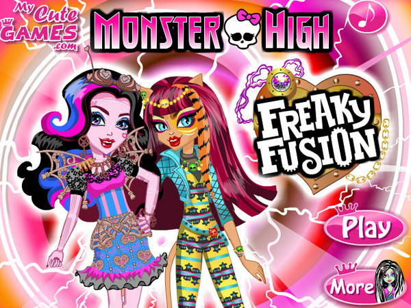 Monster High Freaky Fusion Play Dressing Game for Girls