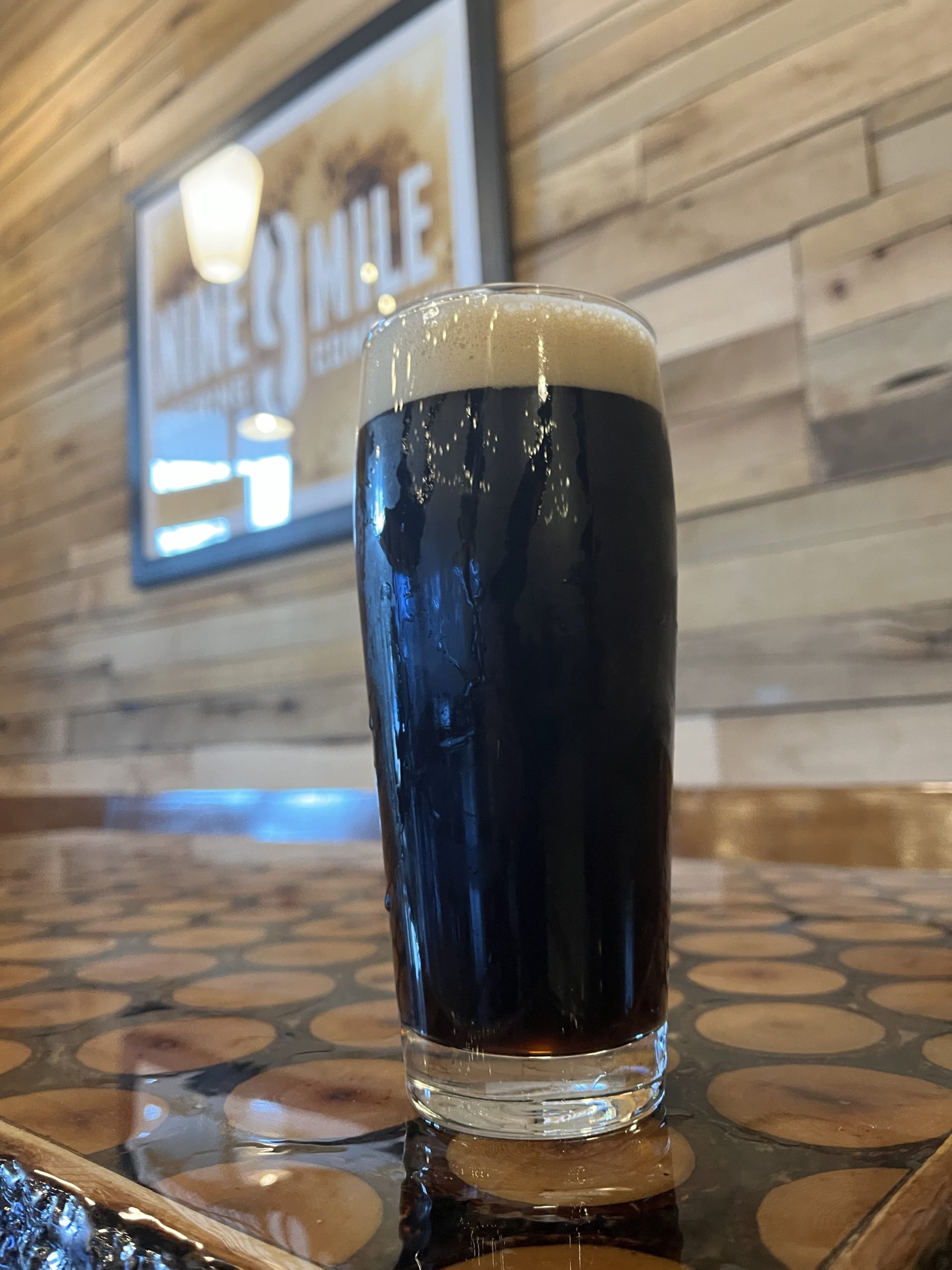 Nein, Bräu Schwarzbier!!! Nine Mile Brewing