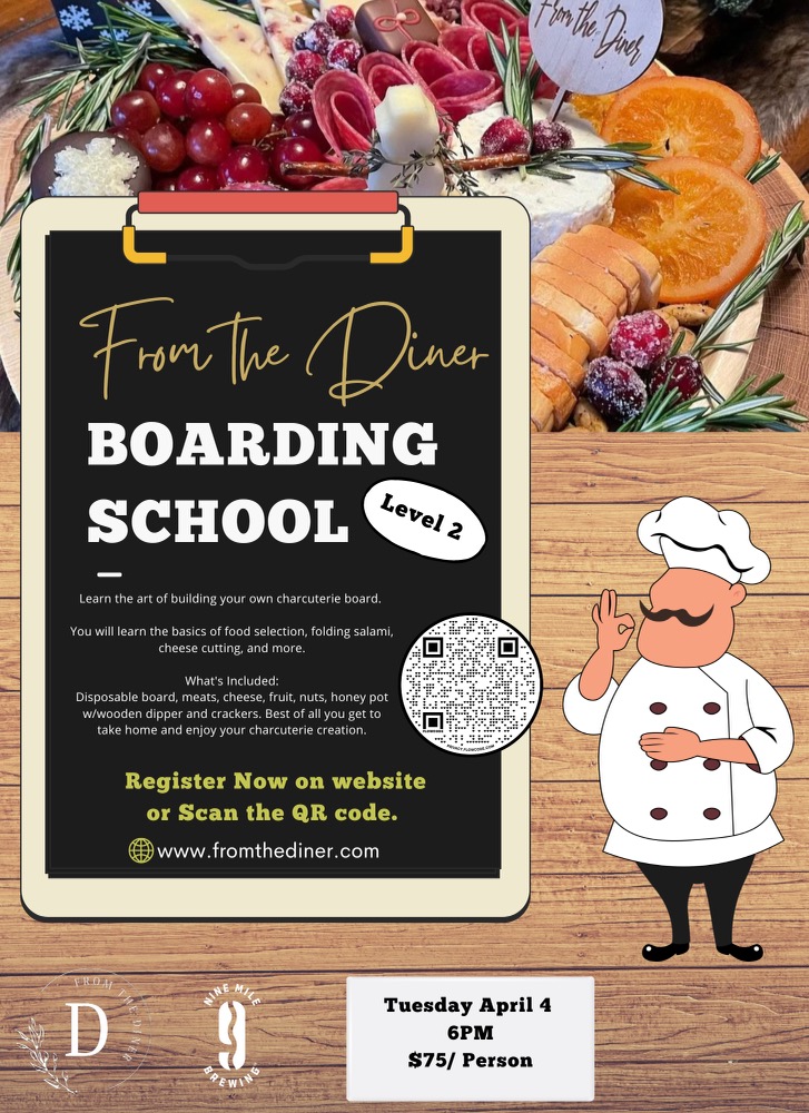 Level 2 Charcuterie Class Nine Mile Brewing